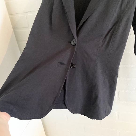 Marc Cain Women’s Jersey Knit Blazer Designer Cotton Stretched Blokecore Sz S - Picture 12 of 16